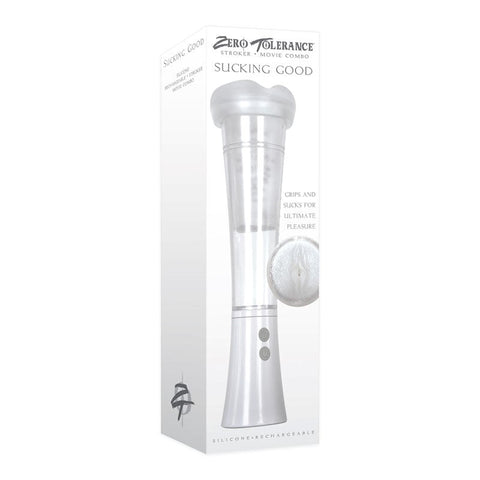 Zero Tolerance Sucking Good Vibrating Male Stroker - Masturbators and Strokers