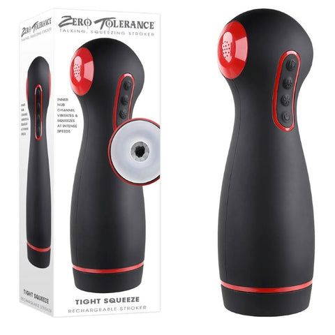 Zero Tolerance TIGHT SQUEEZE, Squeezing & Talking Stroker - Masturbators and Strokers