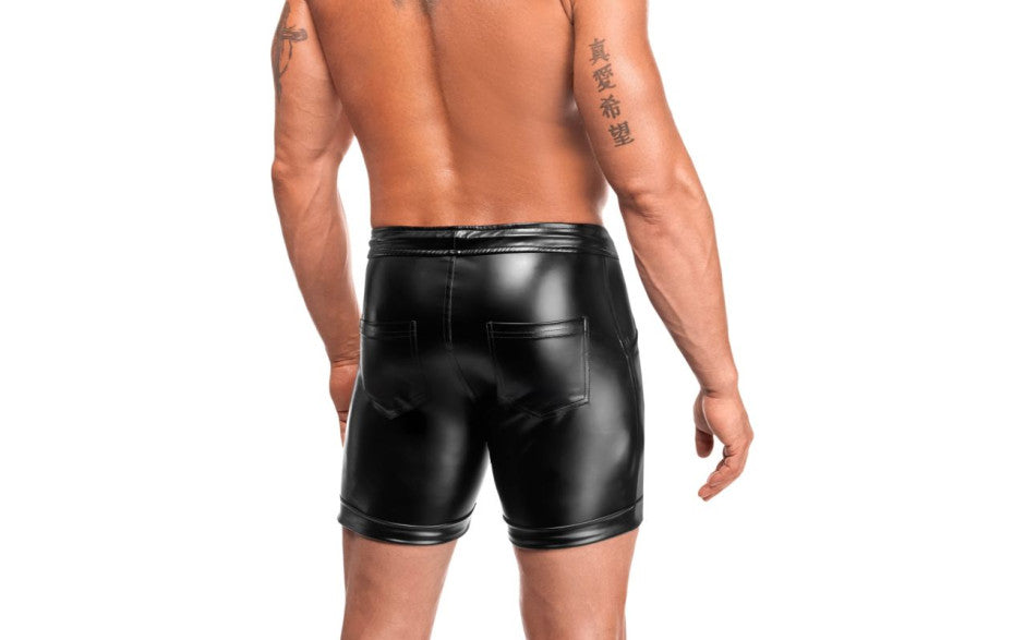 Noir Handmade Rogue Mens Sexy Shorts Black - Mens Briefs And Boxers