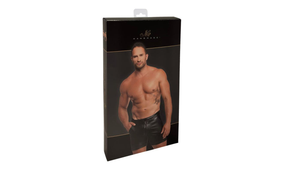 Noir Handmade Rogue Mens Sexy Shorts Black - Mens Briefs And Boxers