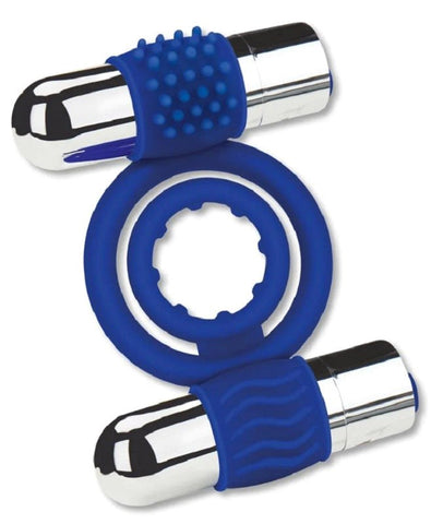 Zolo Duo Rechargeable Cock Ring by Xgen Products - Stretchy Cock Rings