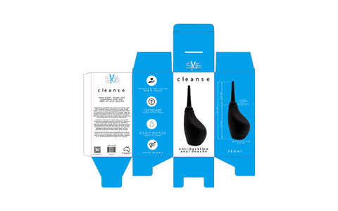 Cleanse Anti-backflow Anal Douche 360ml by SXE Novelties - Enemas and Douches