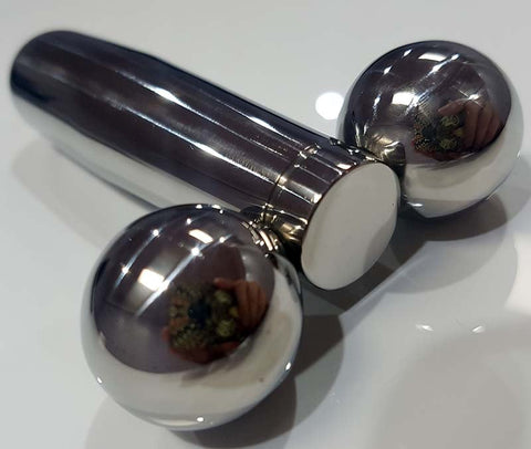 3D Body Massager In Steel by Hell's Couture - Dental and Clinical