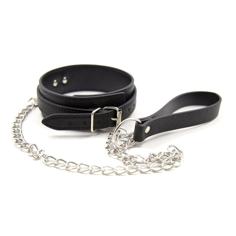 3D Kink Faux Leather Pet Collar - - Collars And Cuffs