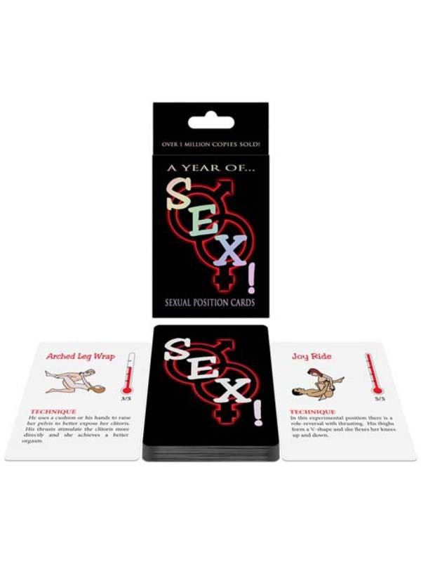 A Year of Sex! Card Game - - Sex Games, Coupons and Tricks