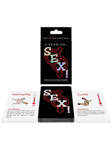 A Year of Sex Card Game by Kheper Games - Sex Games, Coupons and Tricks