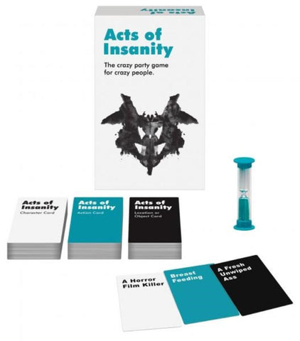 Acts Of Insanity Adult Card Game by Kheper Games - Sex Games, Coupons and Tricks