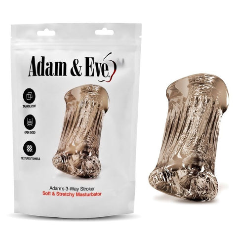 Ecstasy-Inducing 3-Way Stroker by Adam & Eve - Realistic Butts And Vaginas