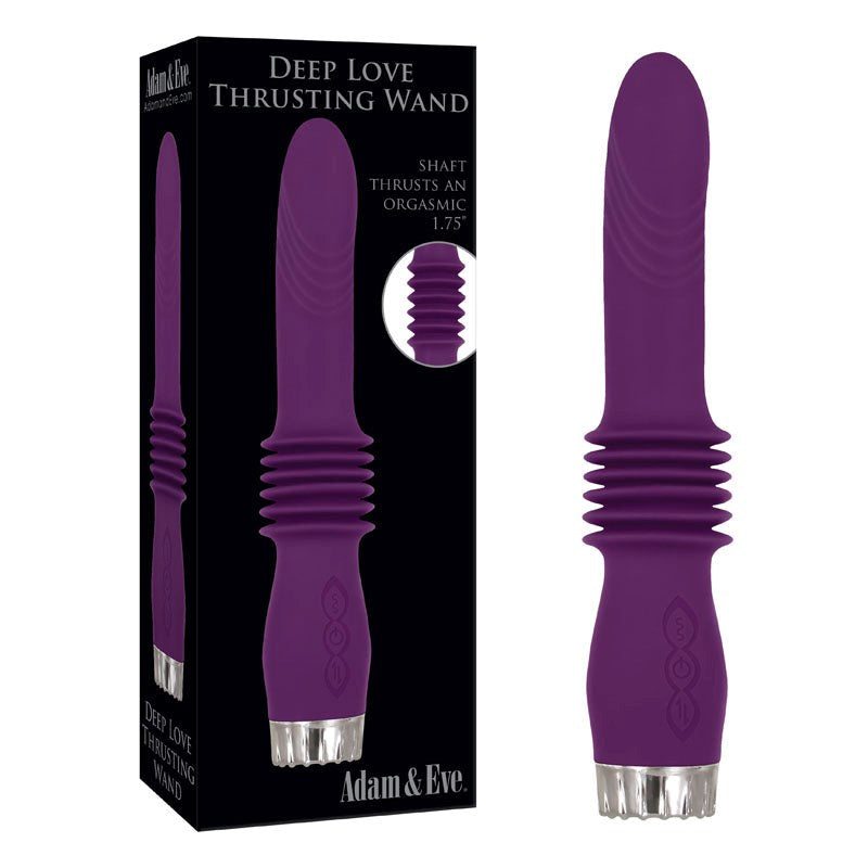 Adam & Eve Deep Love Thrusting Wand - - Body Wands