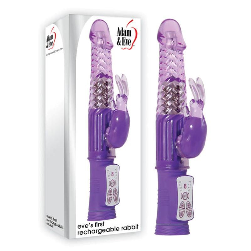 Adam & Eve Eve's First Rechargeable Rabbit - - Rabbit Vibrators