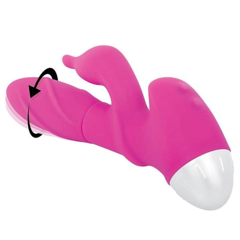 Eve's Spinner Rechargeable Vibrator by Adam & Eve - Rabbit Vibrators