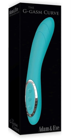 G-Gasm Curve Silicone G-Spot Vibrator by Adam & Eve - G-Spot Vibrators