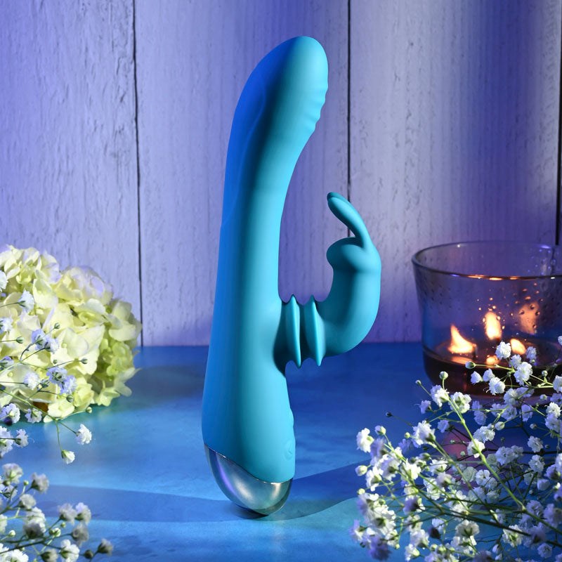 Adam & Eve Shimmy & Shake Velvet Rabbit - - Rabbit Vibrators