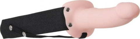Adams Flexskin Hollow Strap-On with Extensions - Strap On Sextoys
