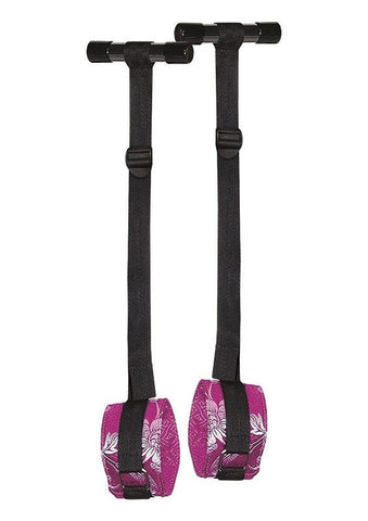 Adam and Eve Over the Door Bondage Cuffs - Cuffs and Restraints