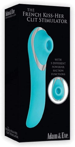 The French Kiss-Her Clit Stimulator by Adam & Eve - Clit Ticklers and Pulsators