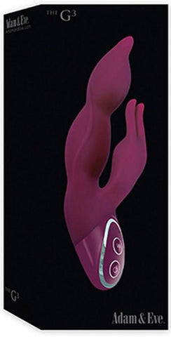 The G3 Silicone Rabbit Vibrator by Adam & Eve - Rabbit Vibrators