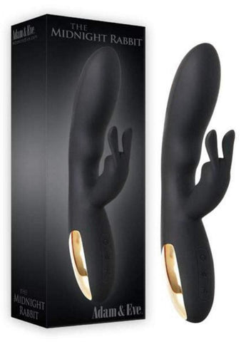 The Midnight Rabbit 8'' Rabbit Vibrator - Rabbit Vibrators