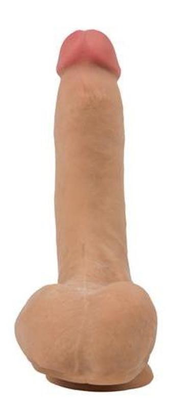 Adam Male Cyberskin 8 inch Cock - - Realistic Dildos