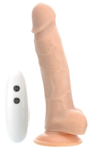 True Feel Rechargeable Dildo with Remote Control - Vibrating Dildos