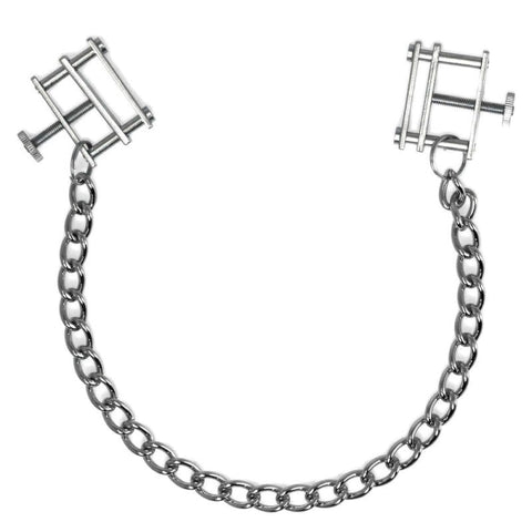 Adjustable Nipple C-Clamps Stainless Steel by BDStyle - Breast and Nipple Toys