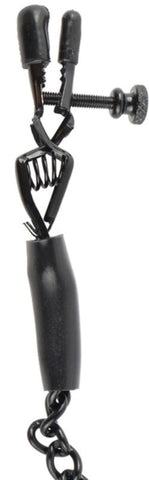 Fetish Fantasy Adjustable Nipple Chain Clamps - Nipple and Clit Clamps