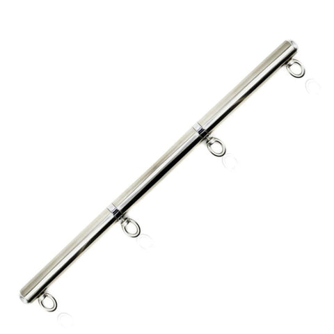 Adjustable Steel Spreader Bar Black by XR Brands - Spreaders and Hangers