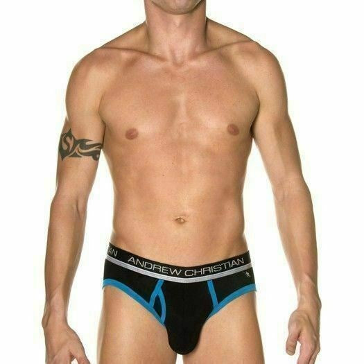 Air Sculpt Brief Black - - Mens Briefs And Boxers