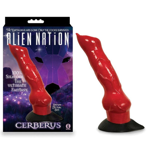 Alien Nation Cerberus Vibrating Canine Fantasy Dong - Non-Realistic Dildos