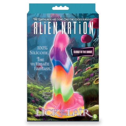 Alien Nation Lick Of The Lair Glow in Dark Fantasy Dong - Realistic Dildos