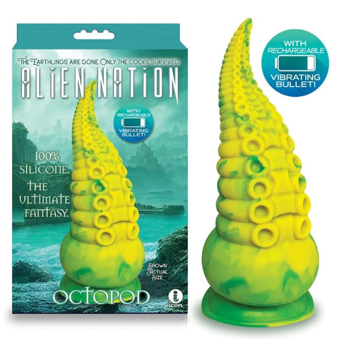 Alien Nation Octopod Vibrating by Icon Brands - Vibrating Dildos
