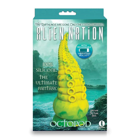 Alien Nation Octopod Vibrating by Icon Brands - Vibrating Dildos