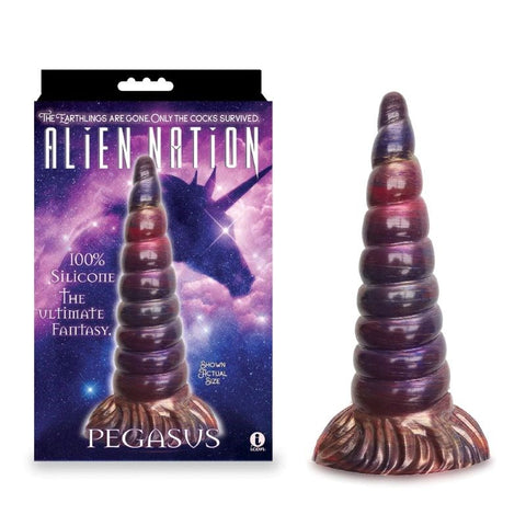 Alien Nation Pegasus Unicorn Fantasy Dong by Icon Brands - Non-Realistic Dildos
