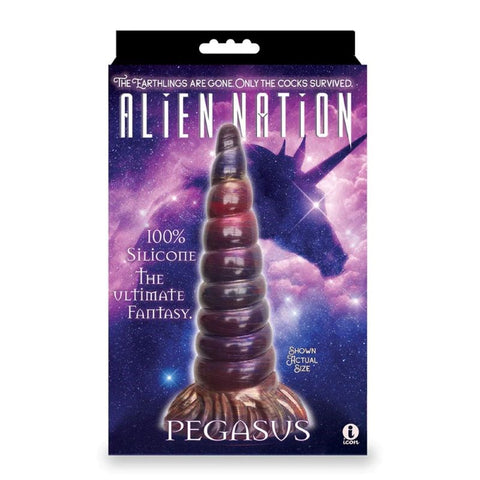 Alien Nation Pegasus Unicorn Fantasy Dong by Icon Brands - Non-Realistic Dildos