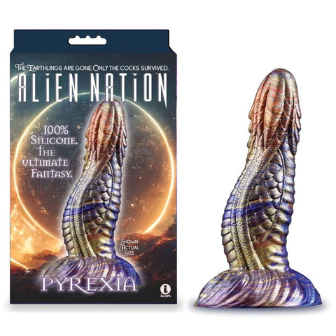 Alien Nation Pyrexia Fantasy Dong by Icon Brands - Non-Realistic Dildos