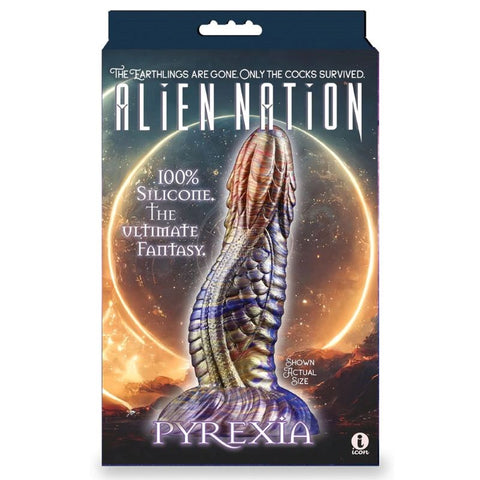 Alien Nation Pyrexia Fantasy Dong by Icon Brands - Non-Realistic Dildos