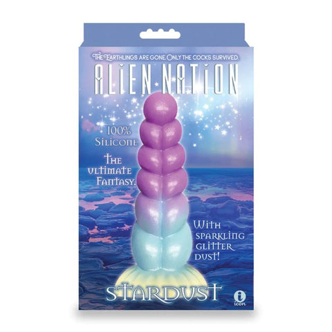 Alien Nation Stardust Glitter Fantasy Dong by Icon Brands - Non-Realistic Dildos