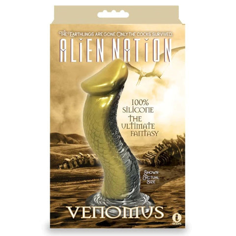Alien Nation Venomus Snake Fantasy Dong by Icon Brands - Realistic Dildos