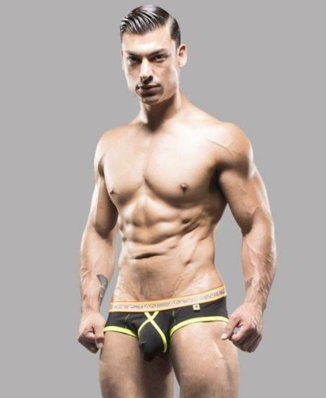 Almost Naked Dare Brief Black - - Mens Briefs And Boxers