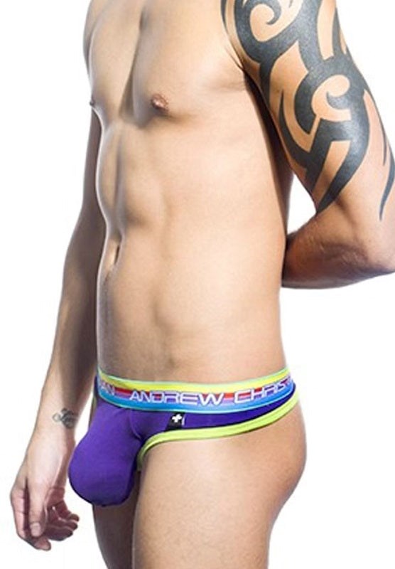 Almost Naked Freedom Jock with Show-It Purple - - Jocks and G-Strings