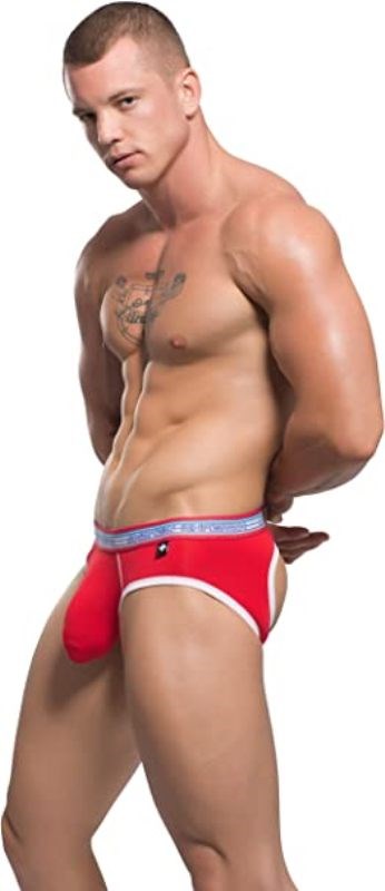 Almost Naked Holiday Air Jock Red - - Jocks and G-Strings