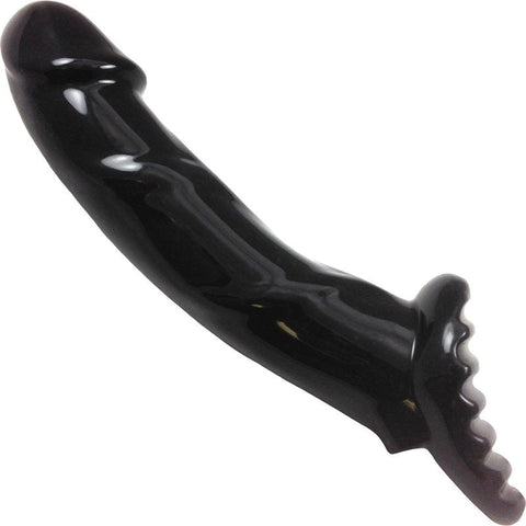 Alpha Black Realistic Strap-On Dildo by Fuze - Strap On Sextoys