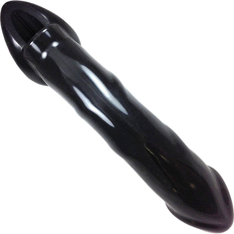 Alpha Black Realistic Strap-On Dildo by Fuze - Strap On Sextoys