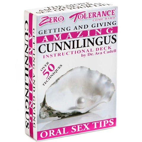 Amazing Cunnilingus Instructional Deck Oral Sex Game - Sex Games, Coupons and Tricks