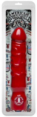 American Bombshell Big Boy Cherry Bomb by Doc Johnson - Realistic Dildos