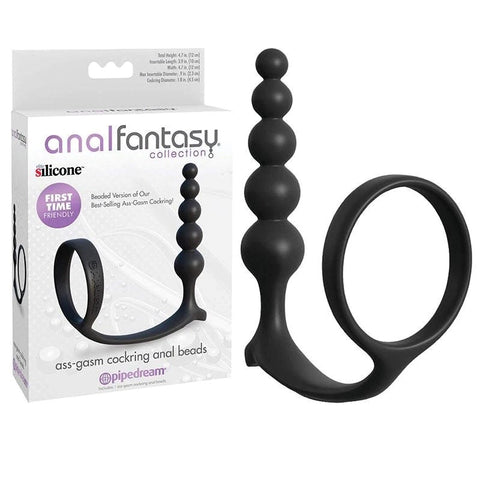 Anal Fantasy Collection Ass-gasm Cockring Anal Beads - Anal Beads and Balls