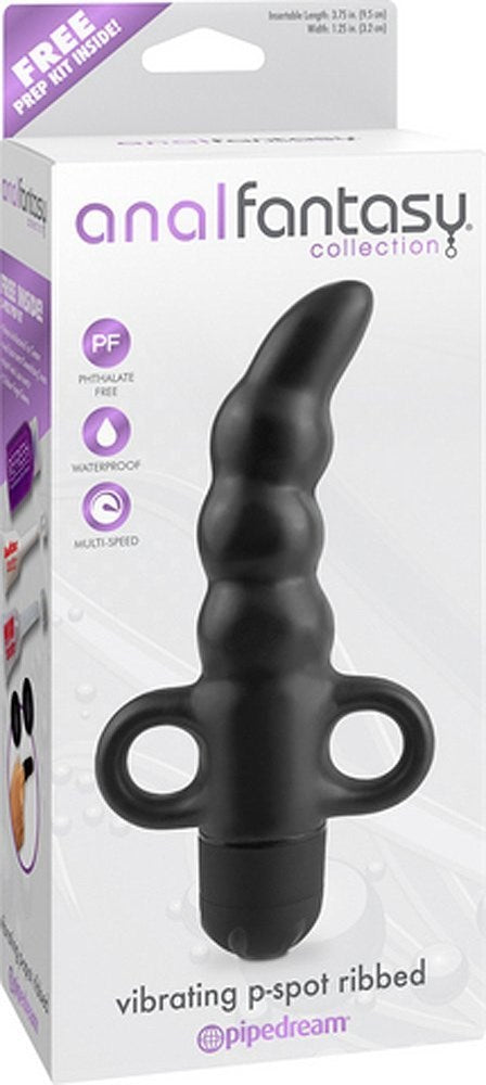 Anal Fantasy Collection Vibrating P-Spot Ribbed - - Prostate Toys