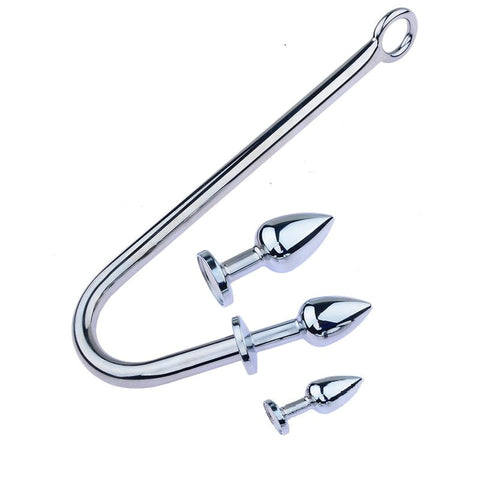 Stainless Steel Anal Hook Bondage Spreader by BDStyle - Spreaders and Hangers
