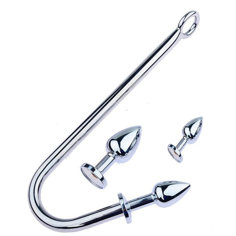 Stainless Steel Anal Hook Bondage Spreader by BDStyle - Spreaders and Hangers