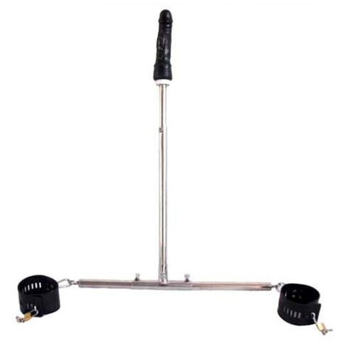 Ankle Spreader Bar With Dildo by BDStyle - Spreaders and Hangers
